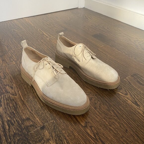 AMI Paris beige derby shoes - 11 US